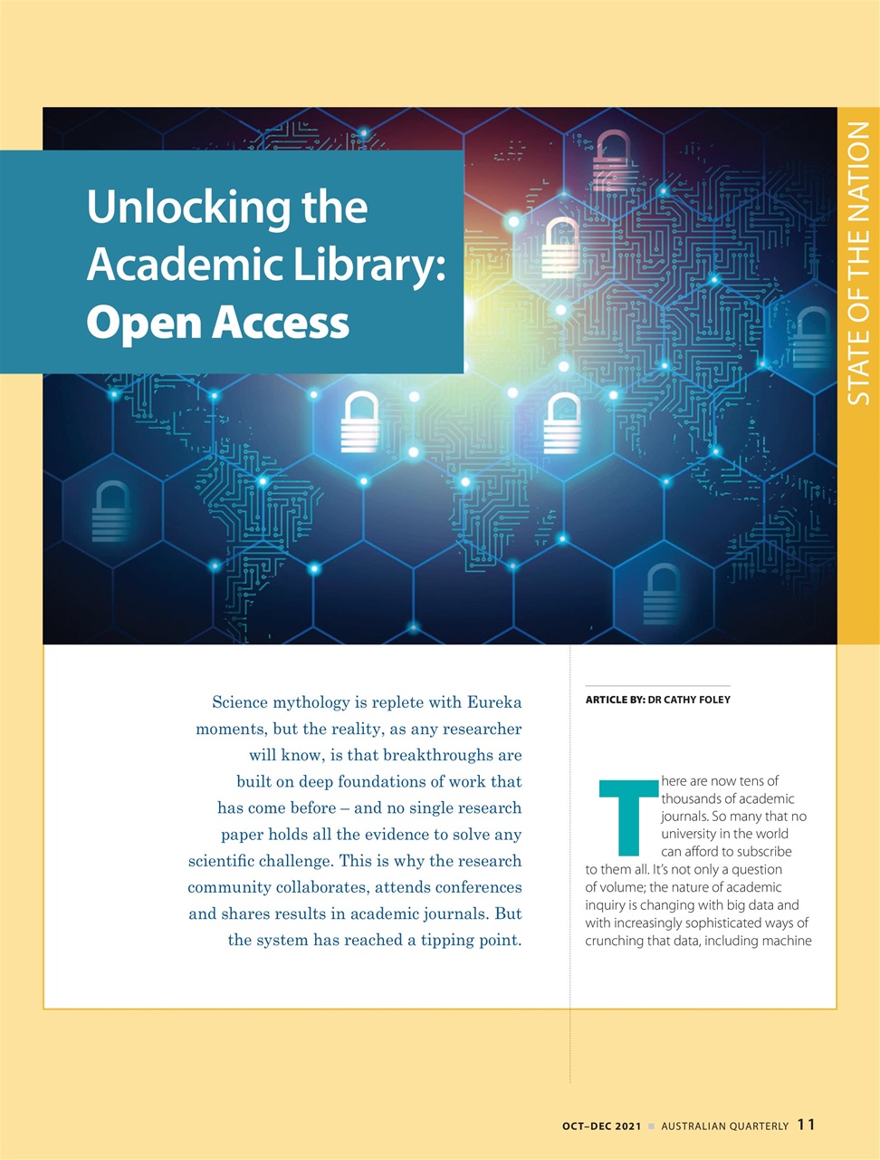 AQ: Australian Quarterly Preview Pages