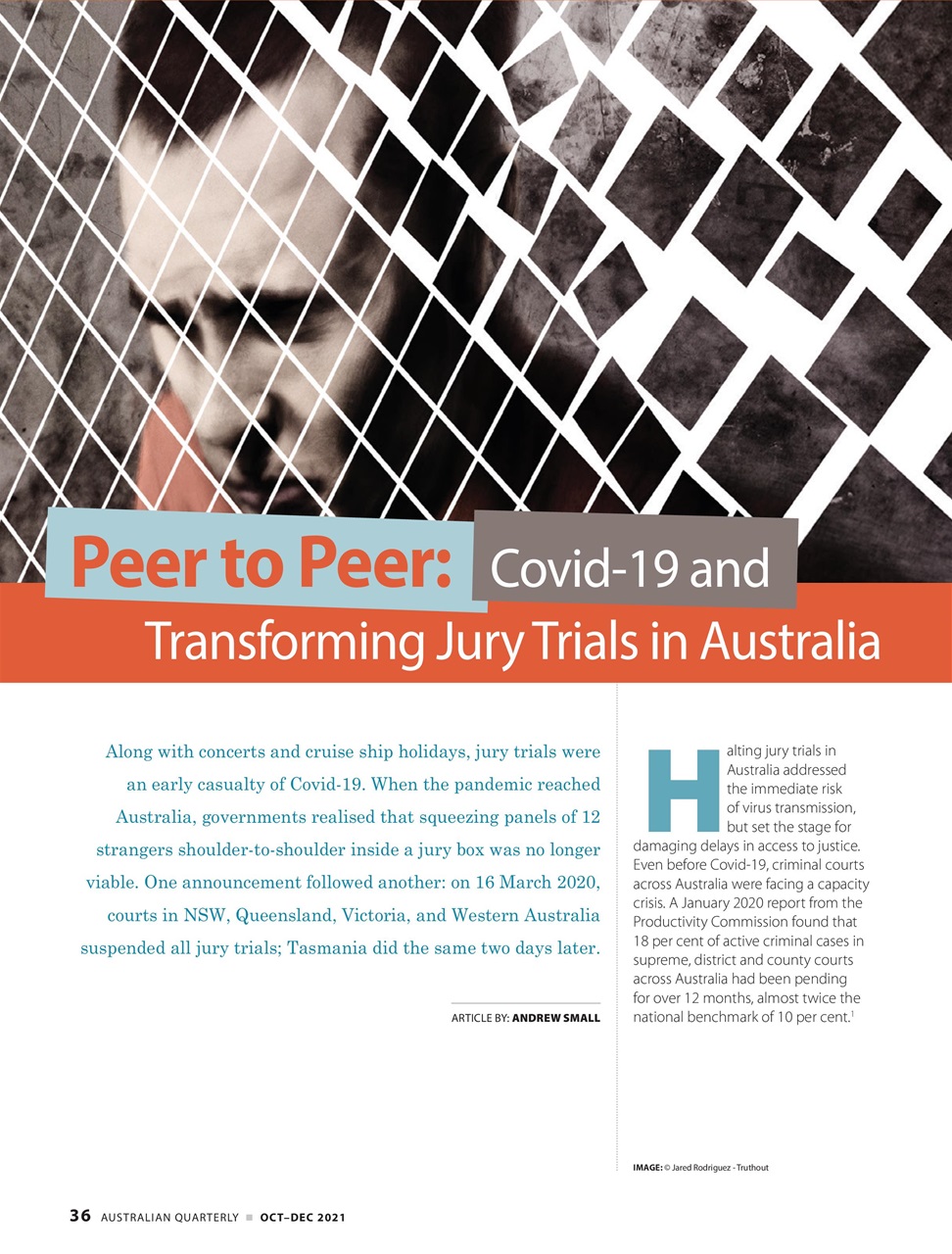 AQ: Australian Quarterly Preview Pages