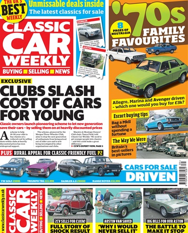 Classic Car Weekly issue 29 September 2021