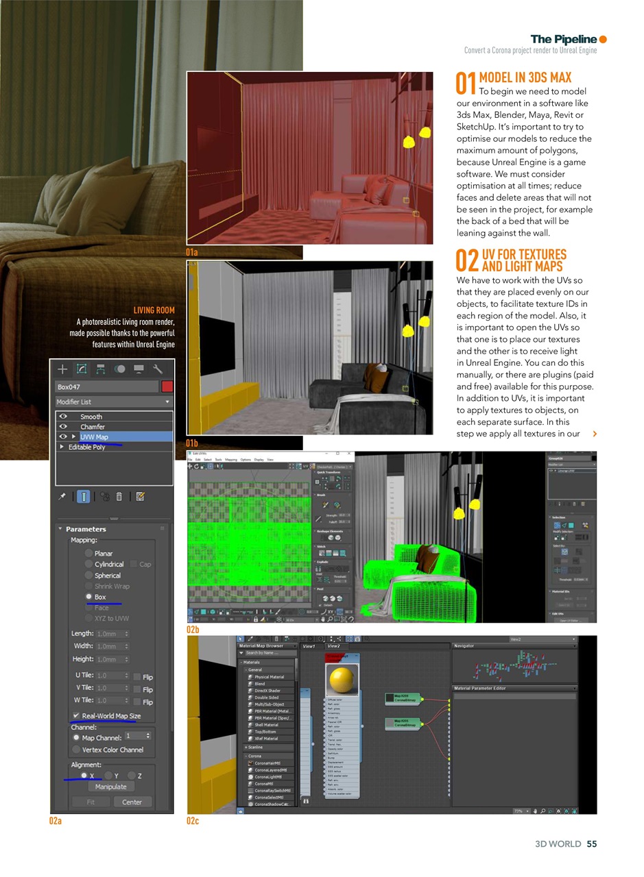 3D World Preview Pages