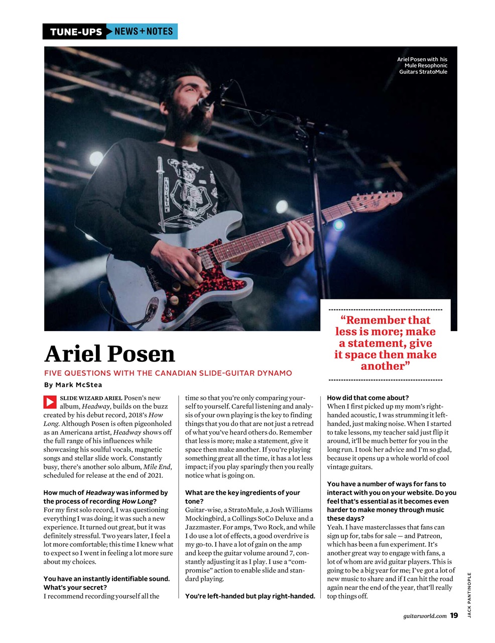 Guitar World Preview Pages