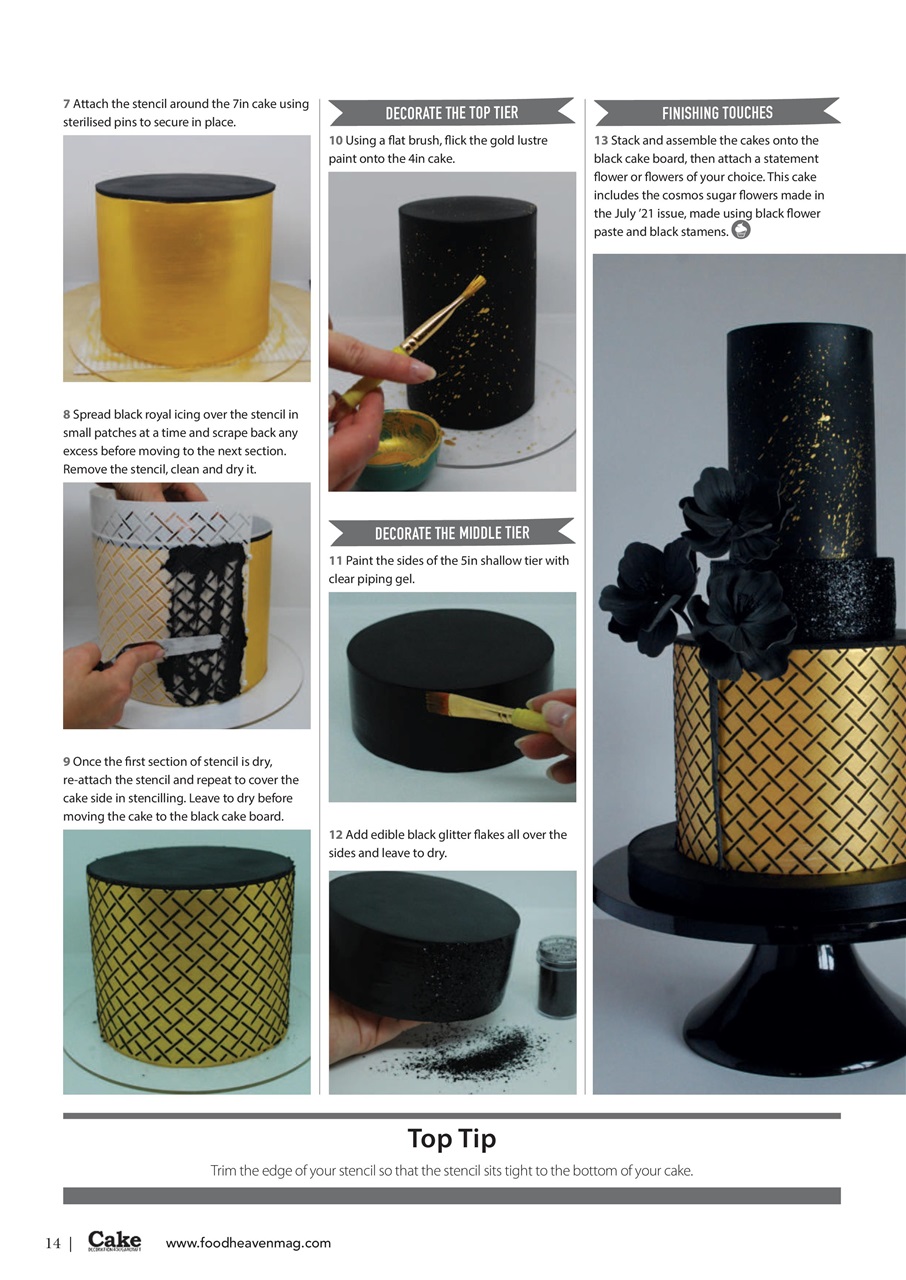 Cake Decoration & Sugarcraft Magazine Preview Pages