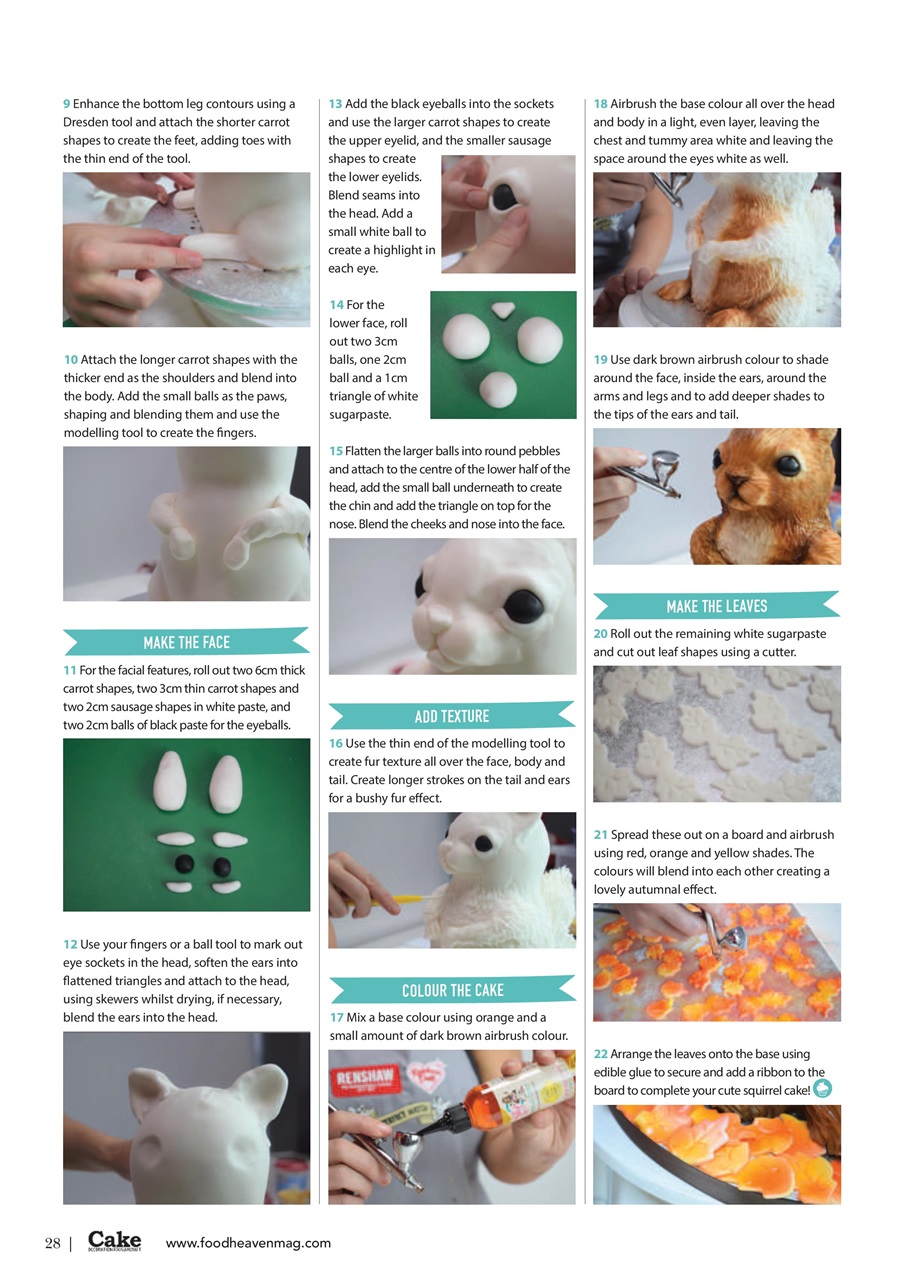 Cake Decoration & Sugarcraft Magazine Preview Pages
