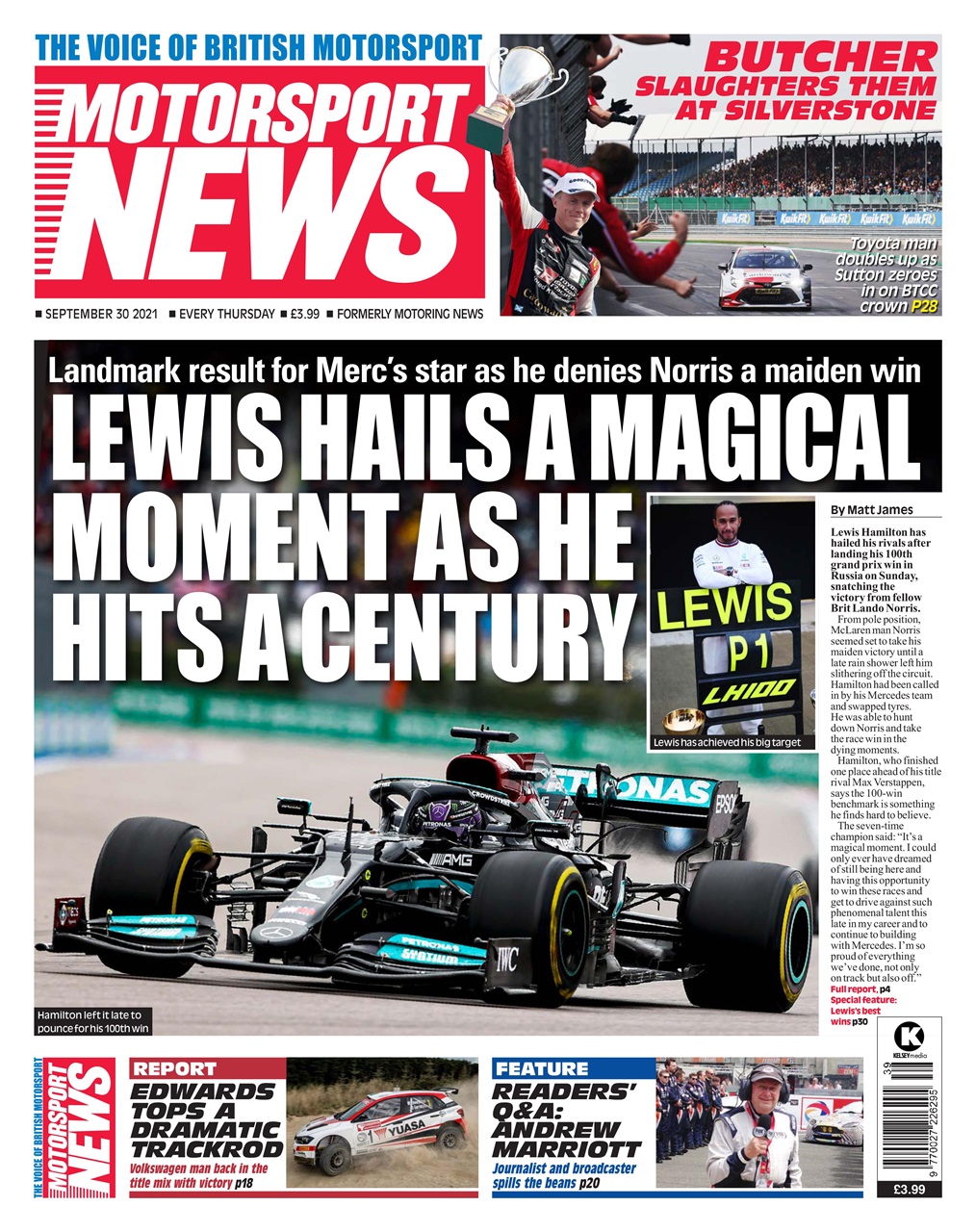 Motorsport News Preview Pages
