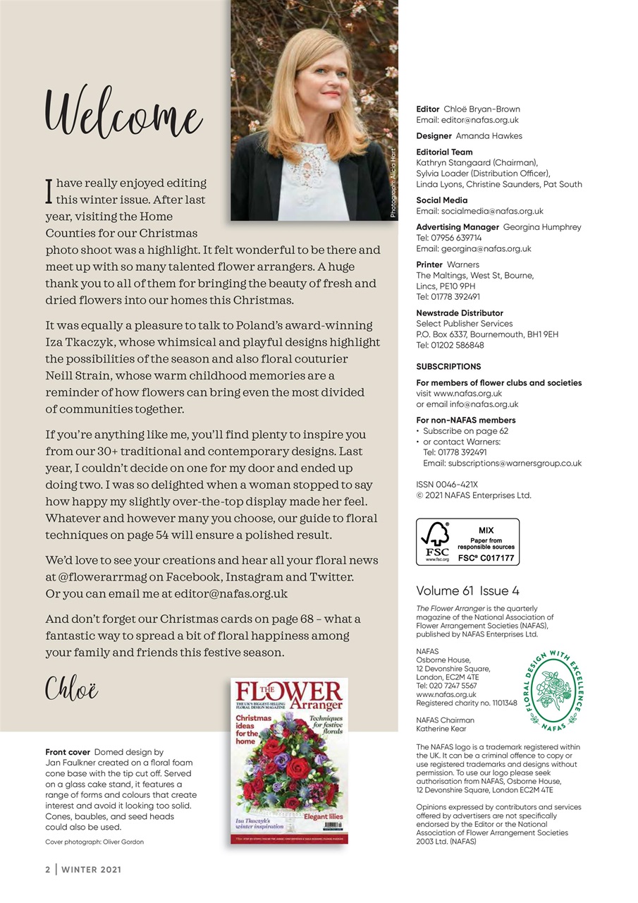 The Flower Arranger Preview Pages