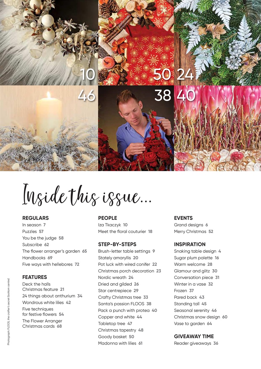 The Flower Arranger Preview Pages