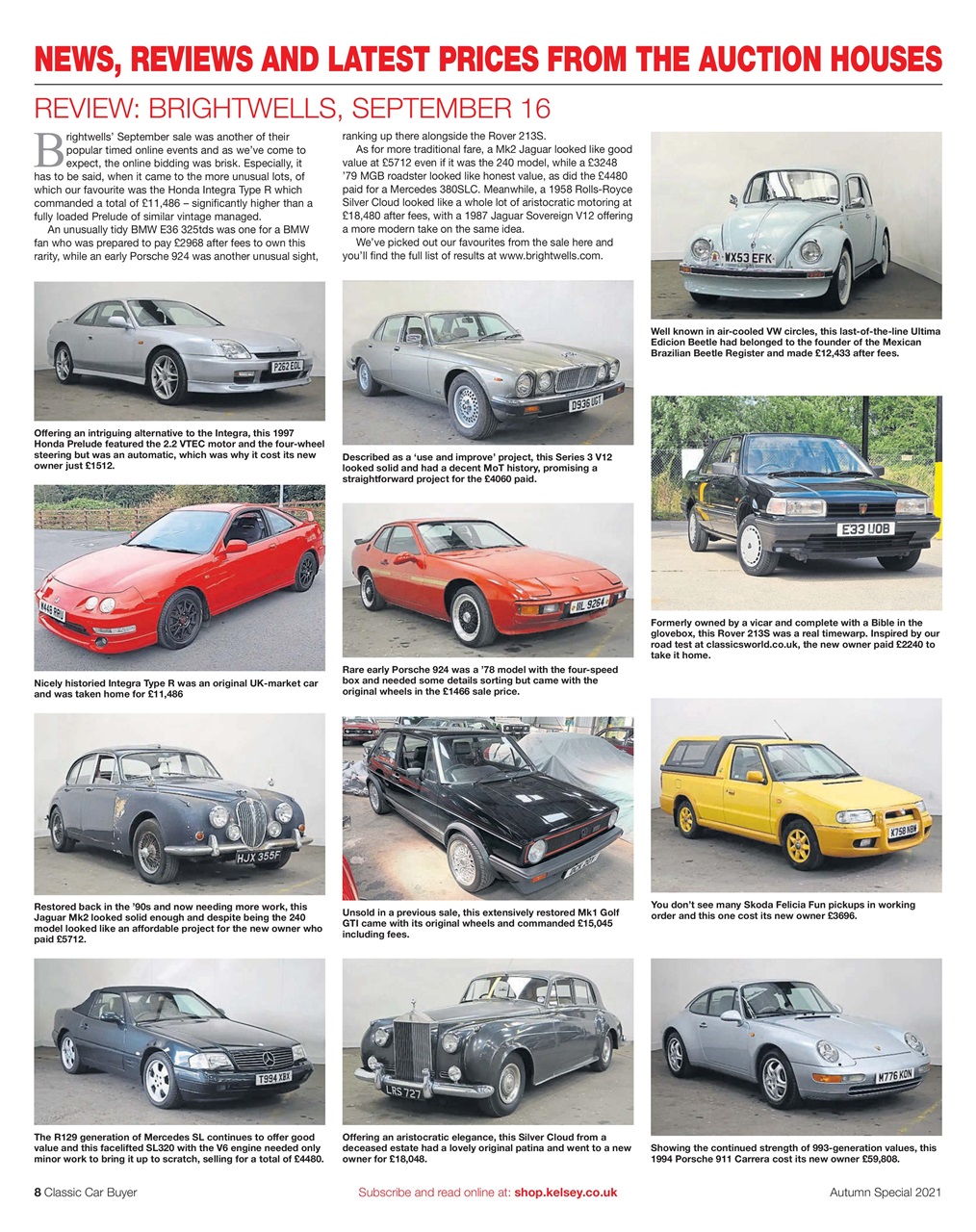 Classic Car Buyer Preview Pages