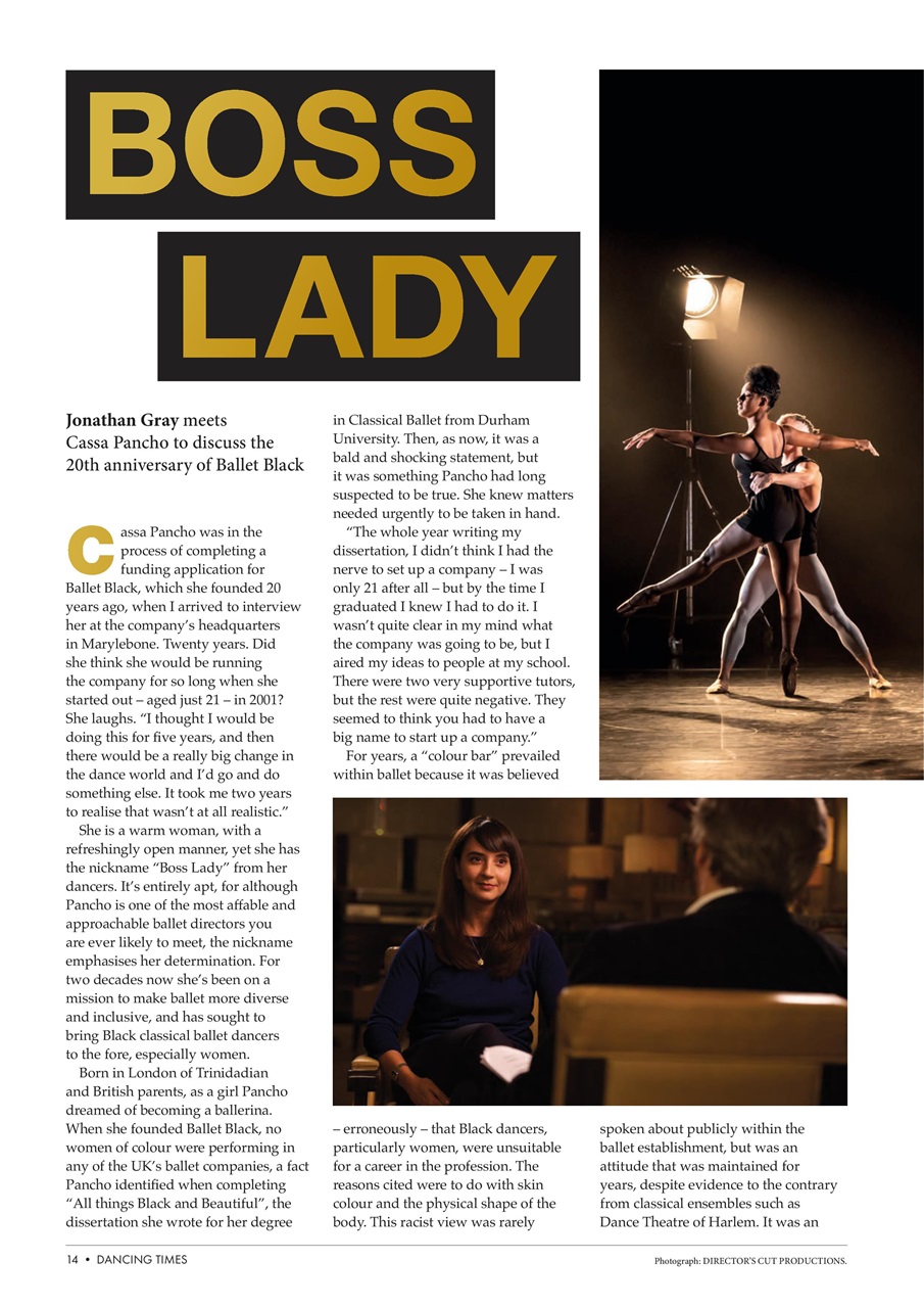 Dancing Times Preview Pages