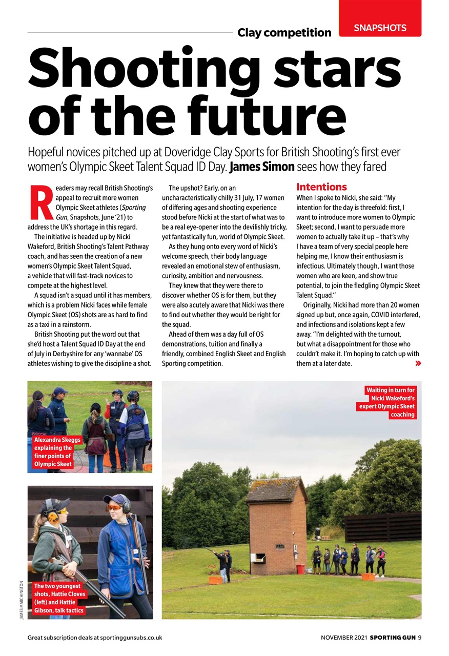 Sporting Gun Preview Pages