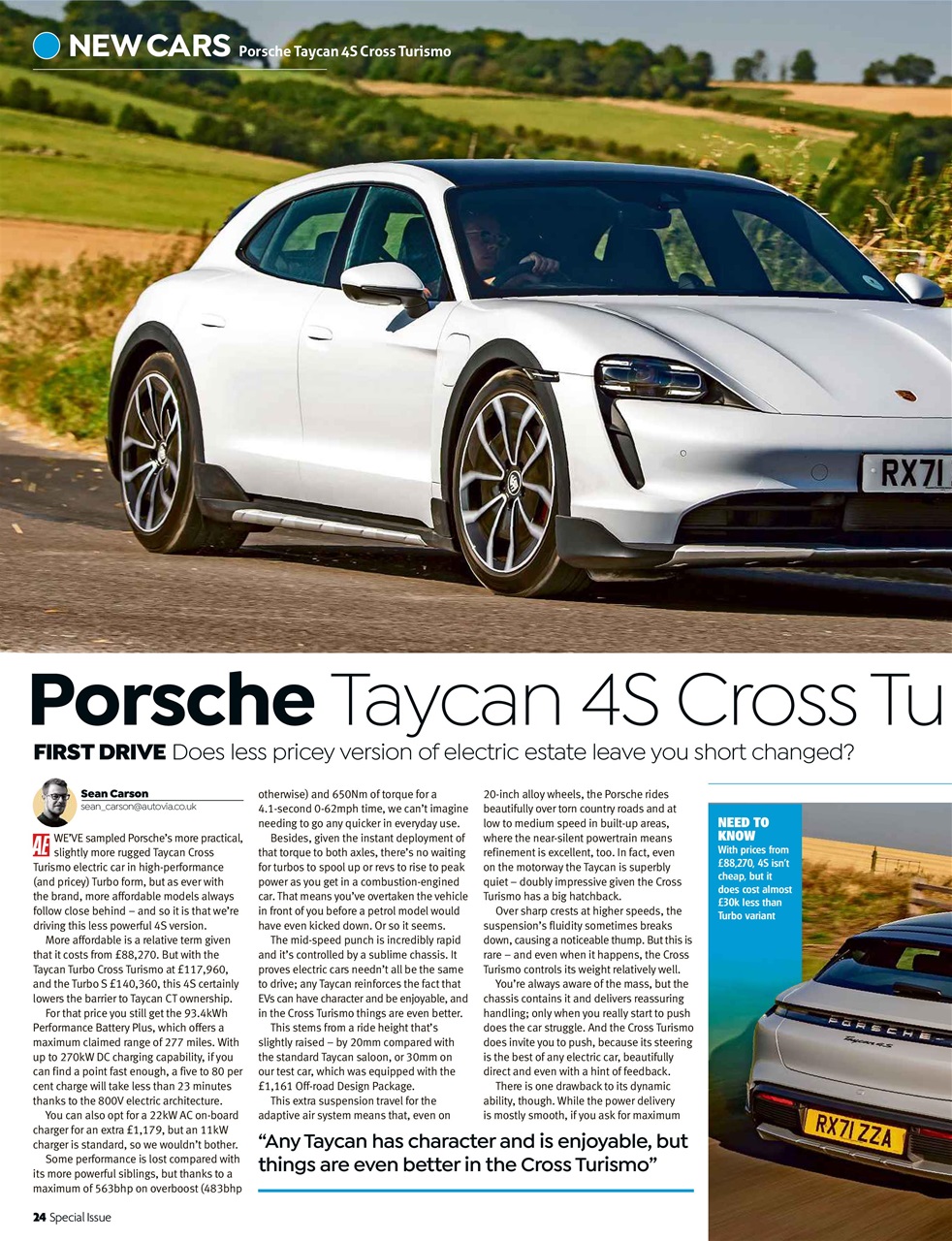 Auto Express Preview Pages