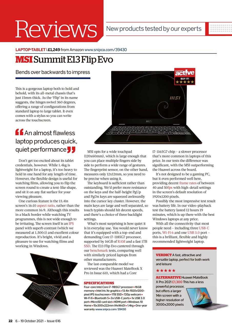 Computer Active Preview Pages