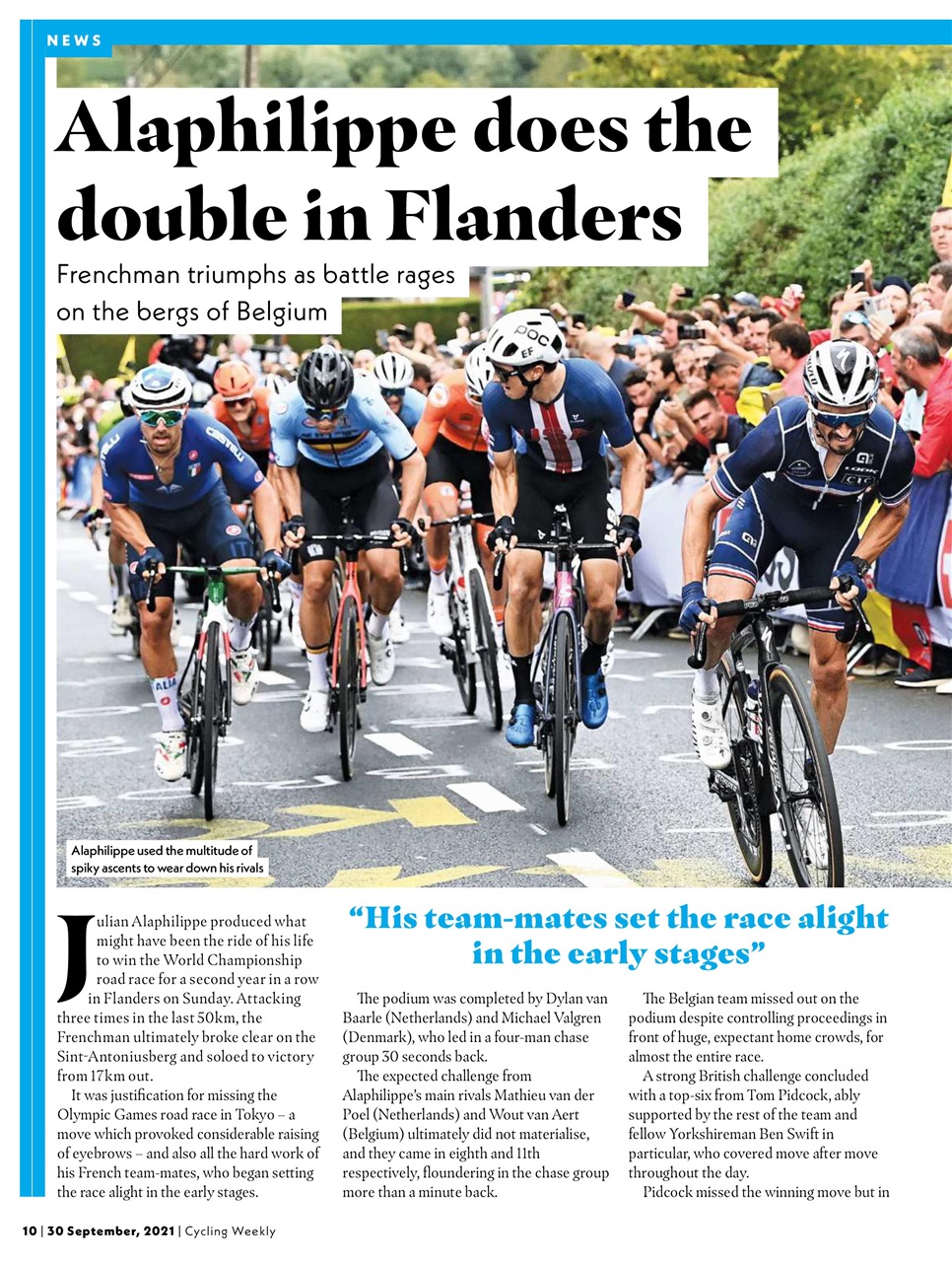 Cycling Weekly Preview Pages