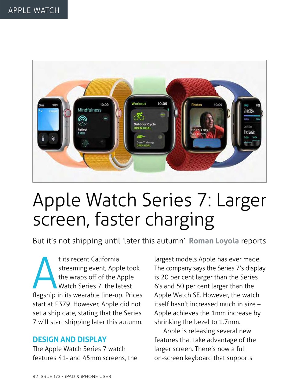 iPad and iPhone User Preview Pages