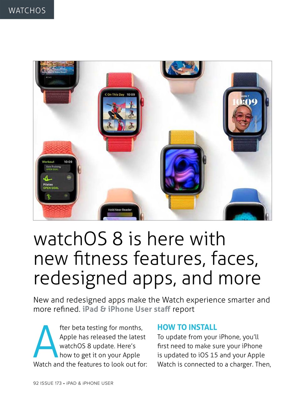 iPad and iPhone User Preview Pages