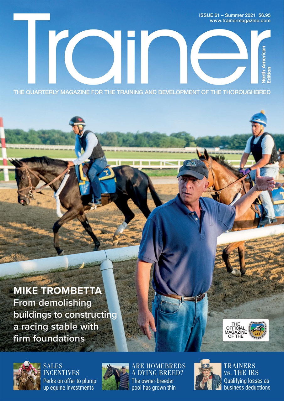 North American Trainer Magazine - horse racing Preview Pages