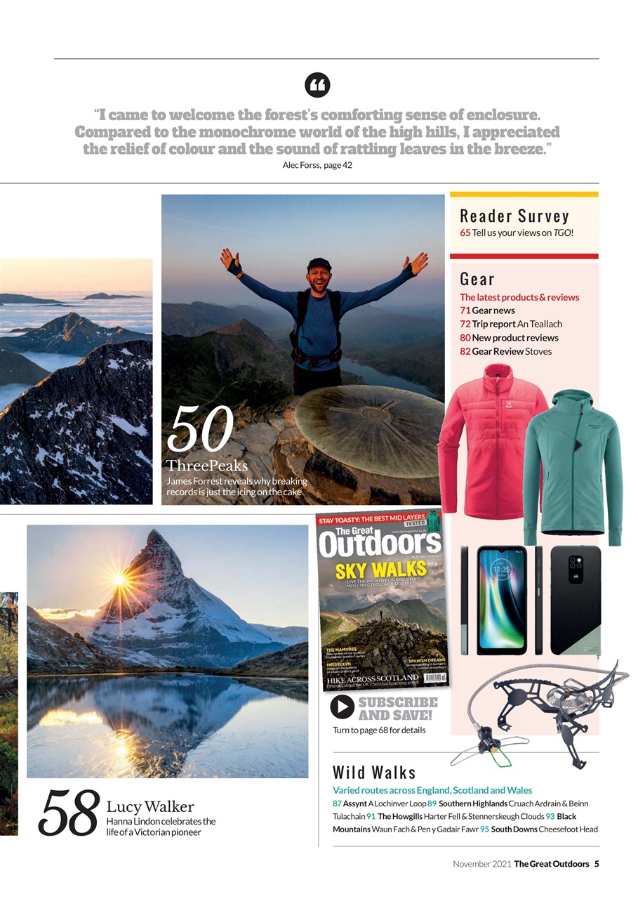 TGO - The Great Outdoors Magazine Preview Pages