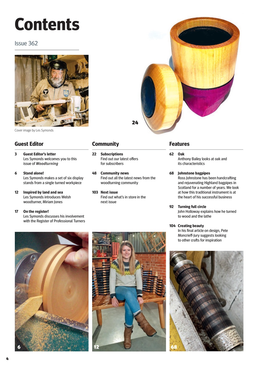 Woodturning Preview Pages