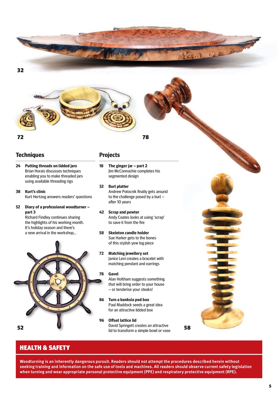 Woodturning Preview Pages