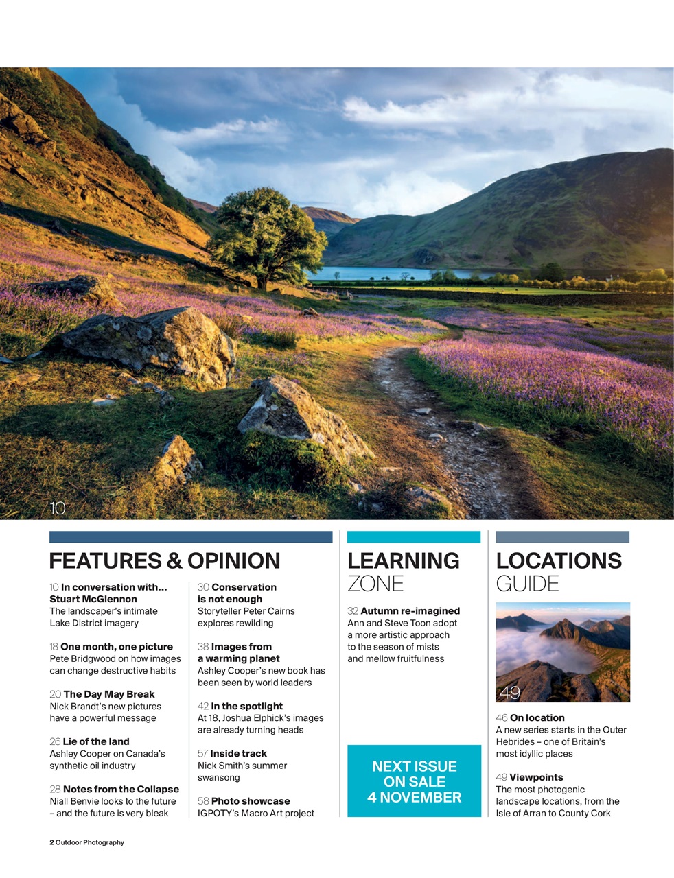 Outdoor Photography Preview Pages