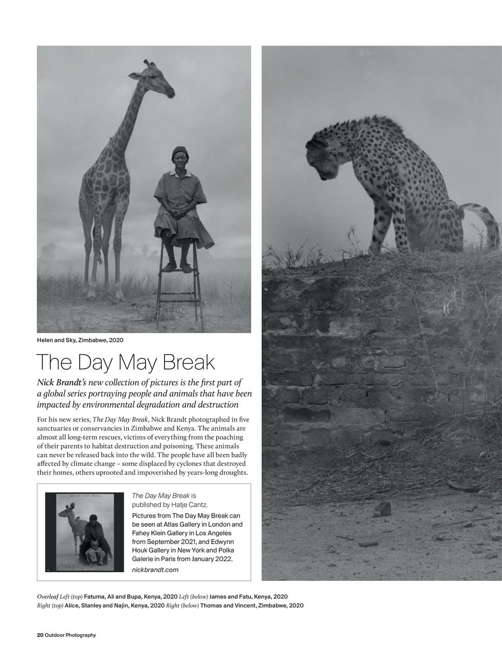Outdoor Photography Preview Pages