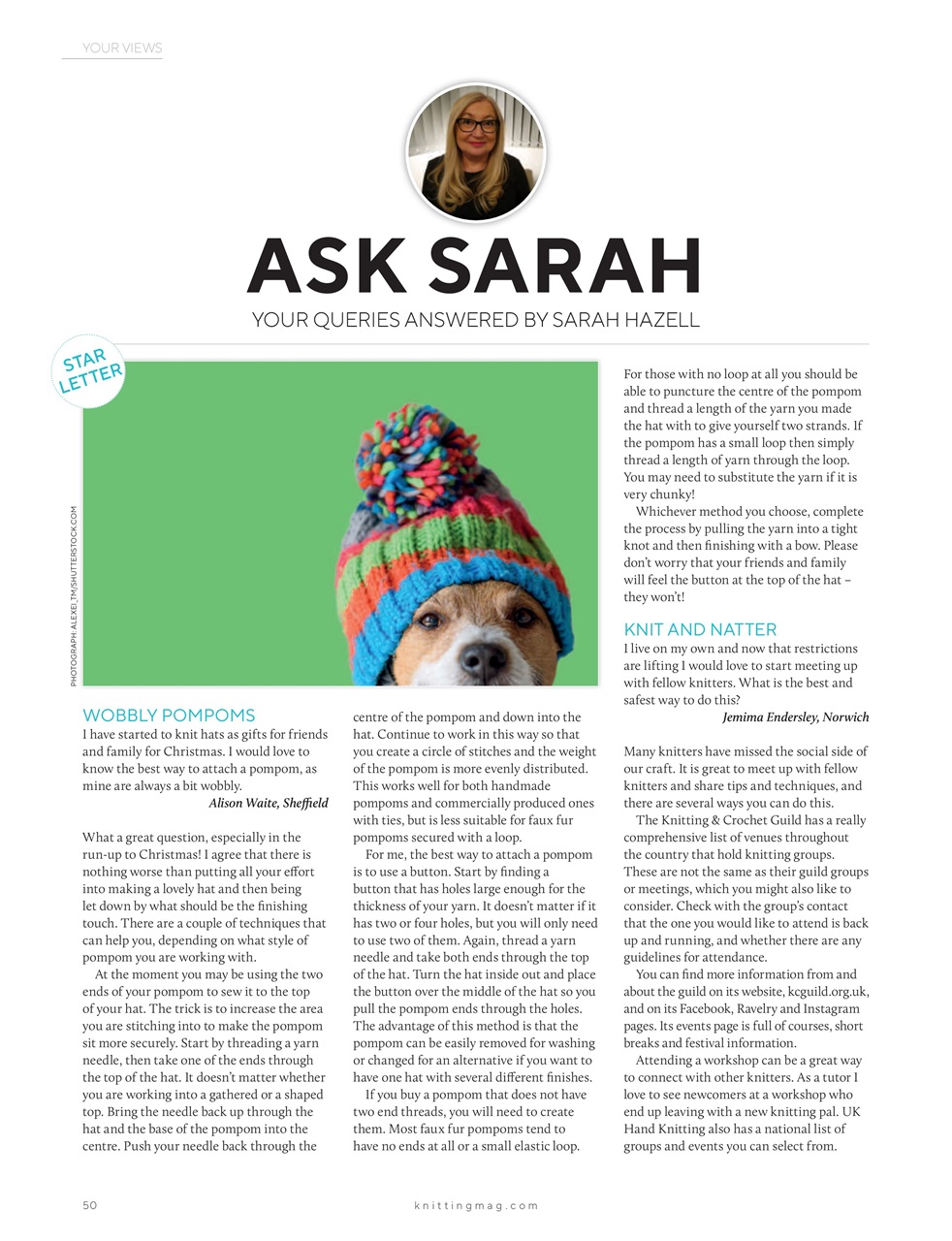 Knitting Preview Pages