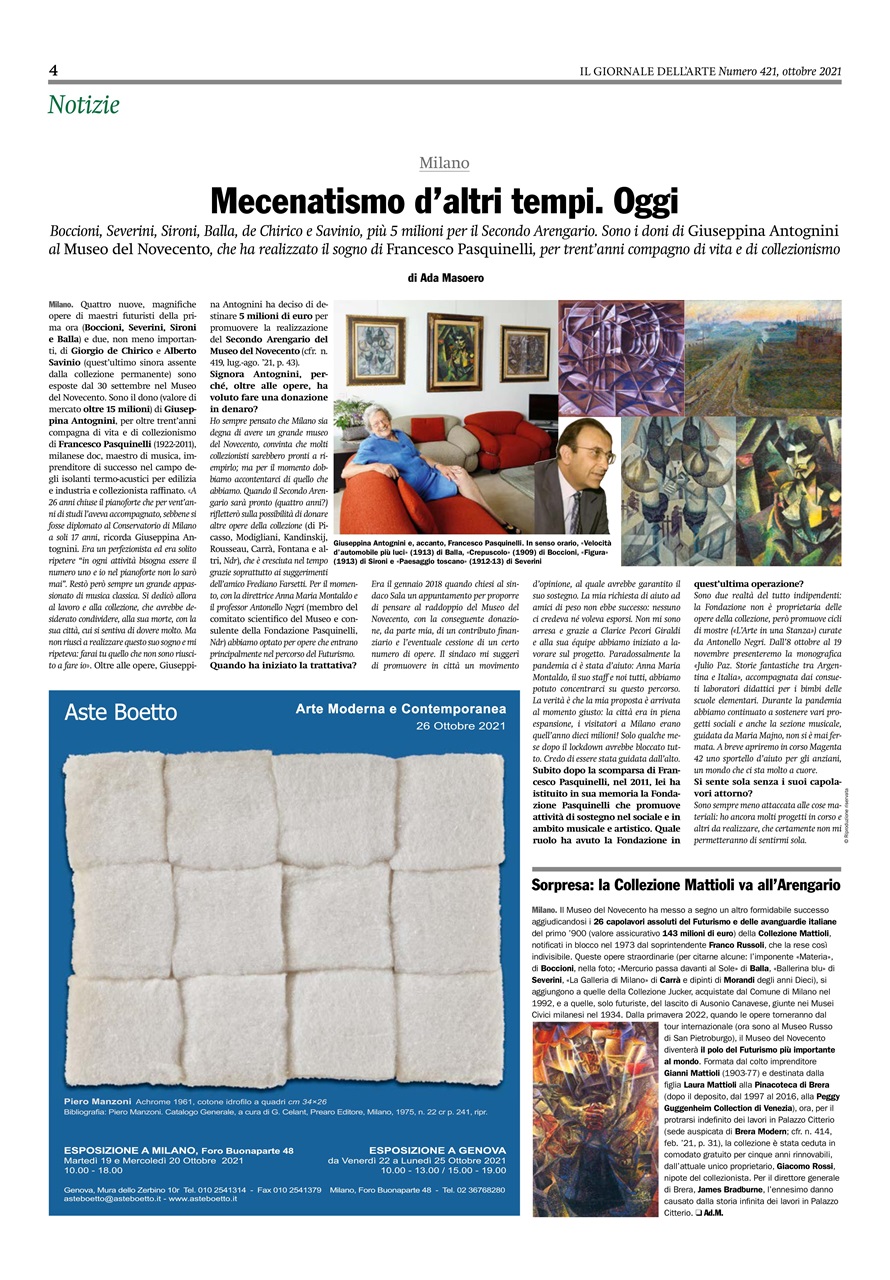 Il Giornale Dell’Arte Preview Pages