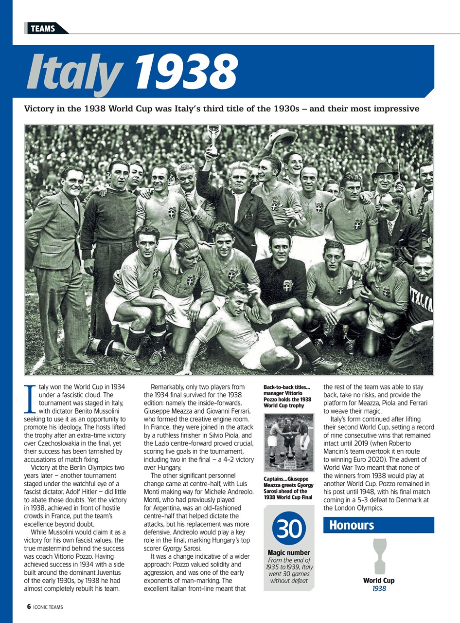 World Soccer Presents Preview Pages