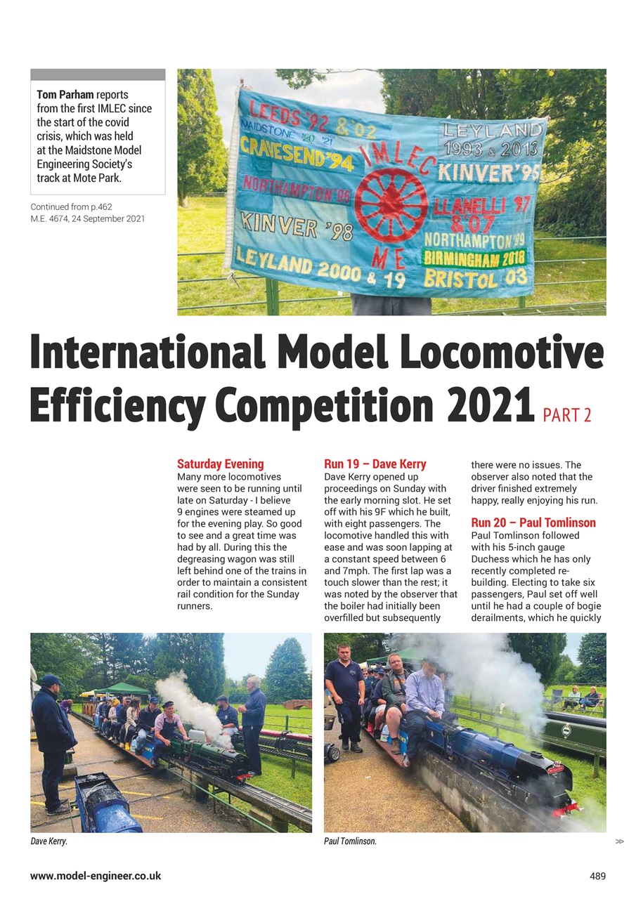 Model Engineer Preview Pages