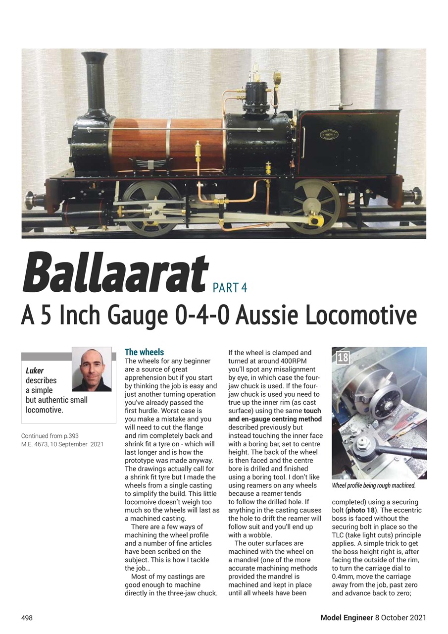 Model Engineer Preview Pages