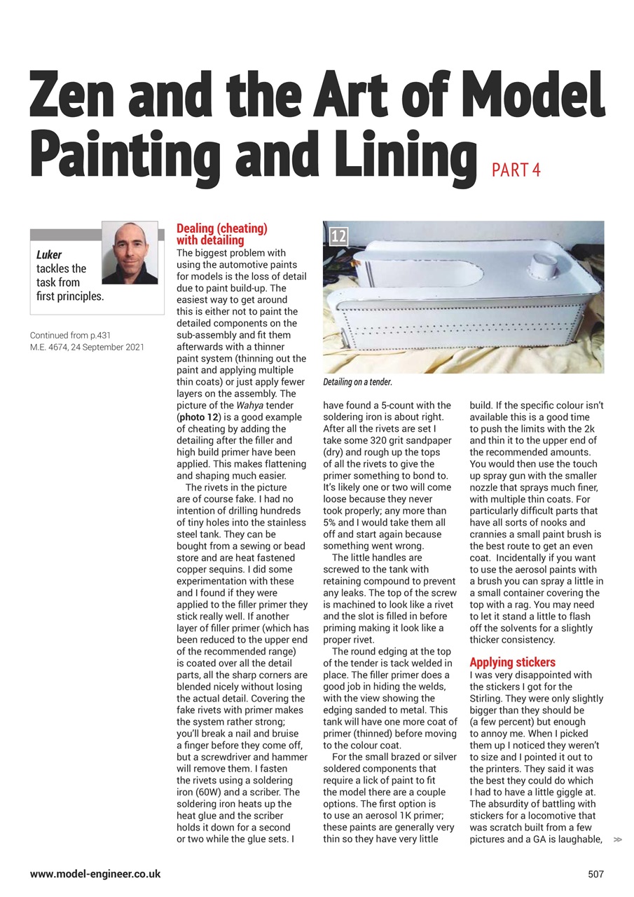 Model Engineer Preview Pages