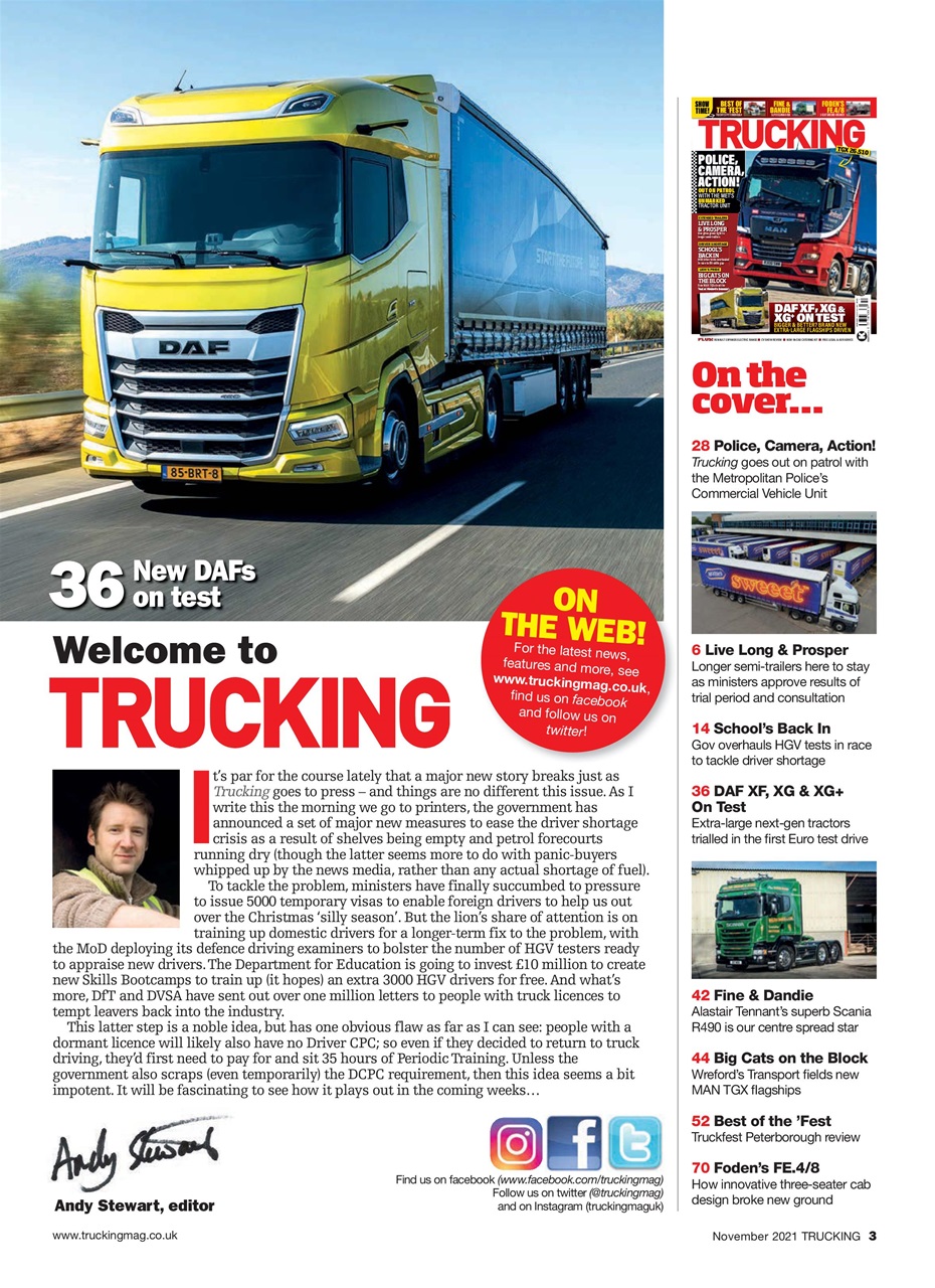 Trucking Magazine Preview Pages