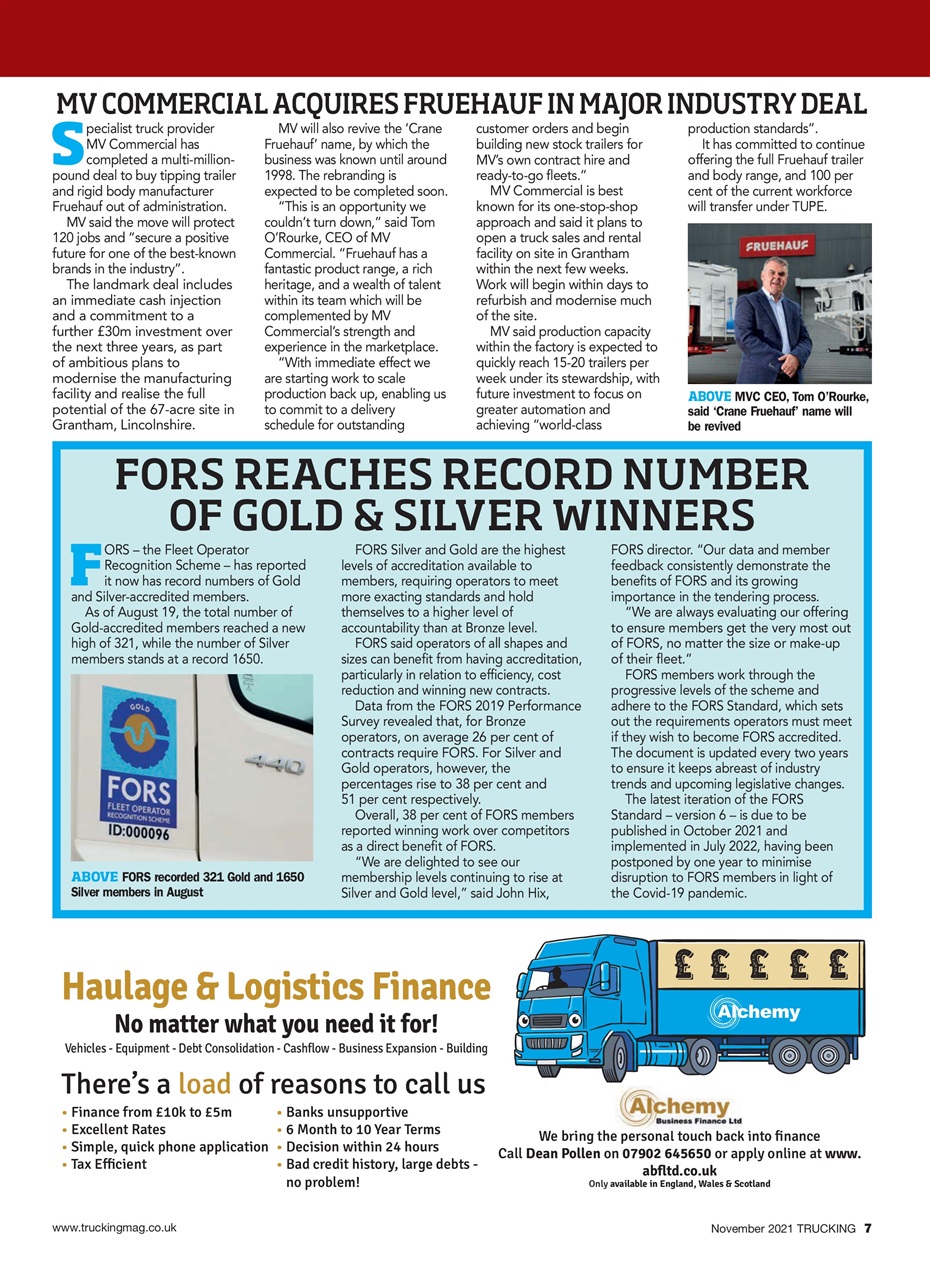 Trucking Magazine Preview Pages
