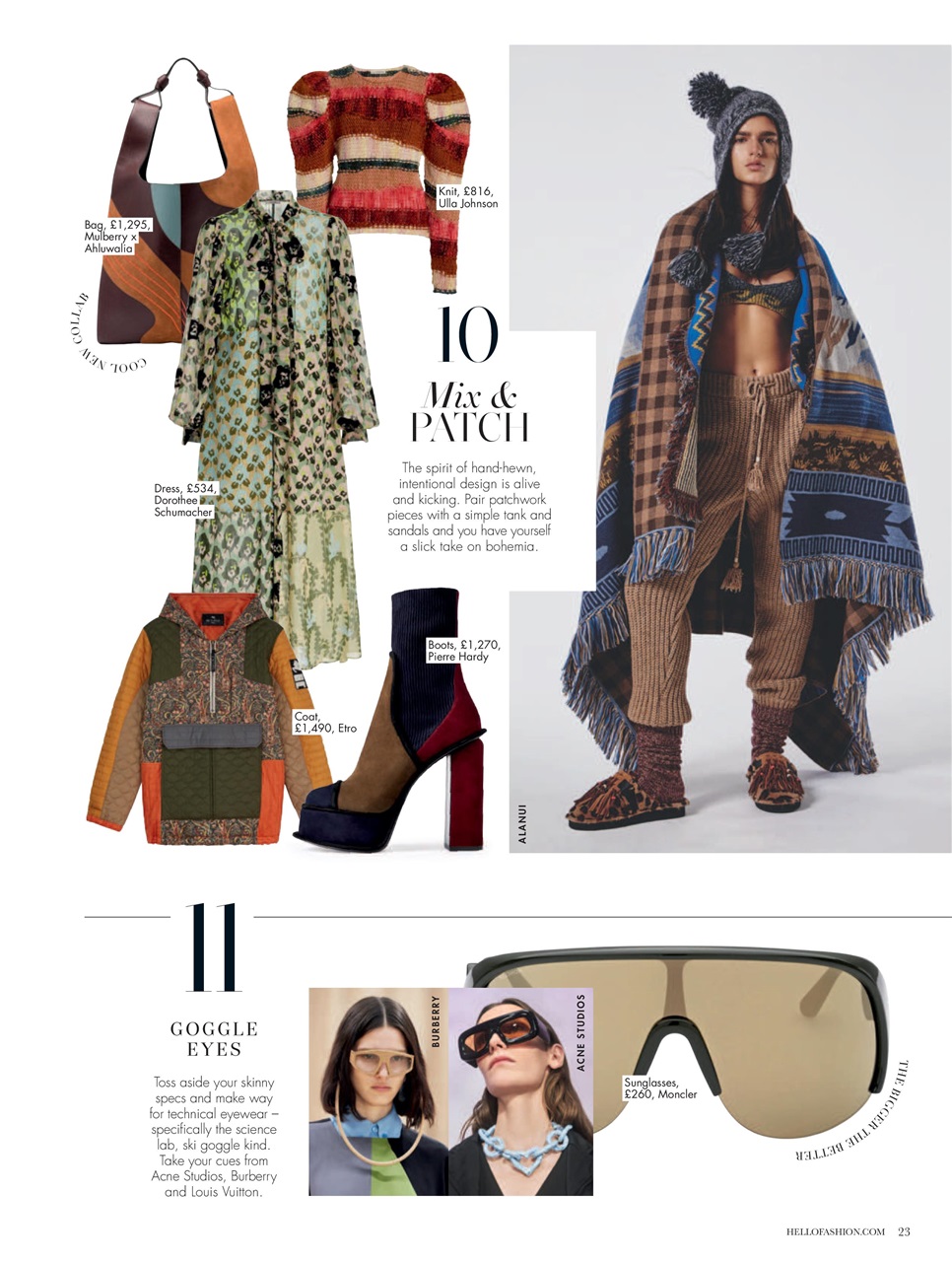 Hello! Fashion Monthly Preview Pages