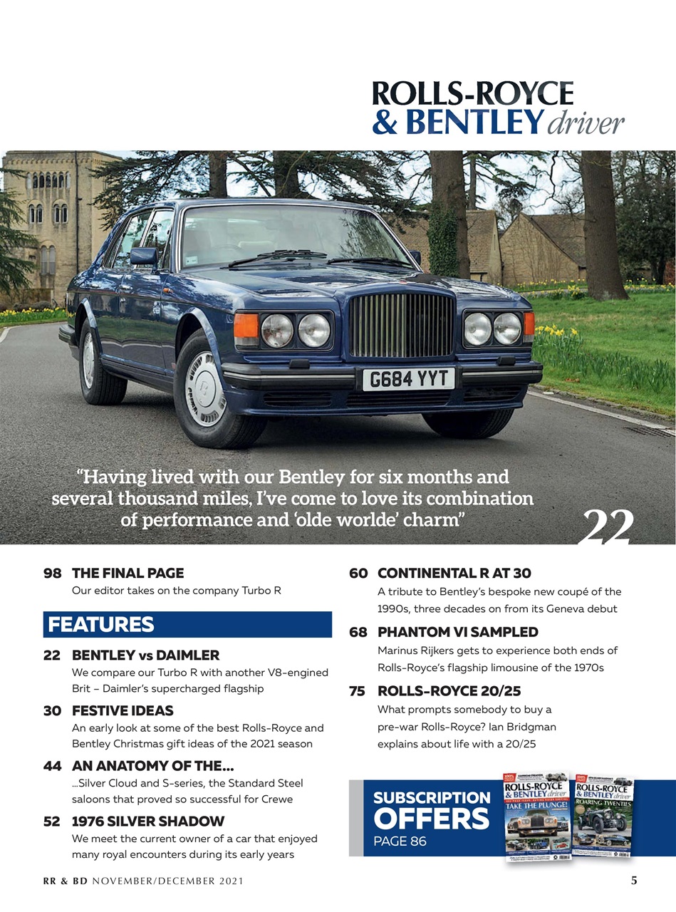 Rolls-Royce & Bentley Driver Preview Pages