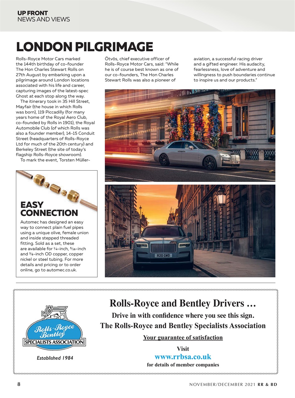 Rolls-Royce & Bentley Driver Preview Pages