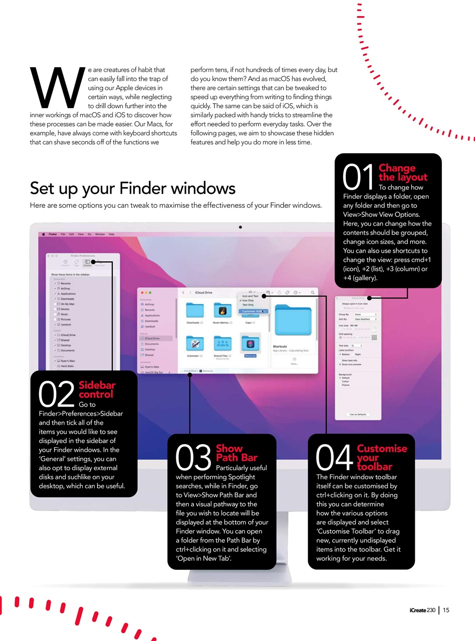 iCreate Preview Pages