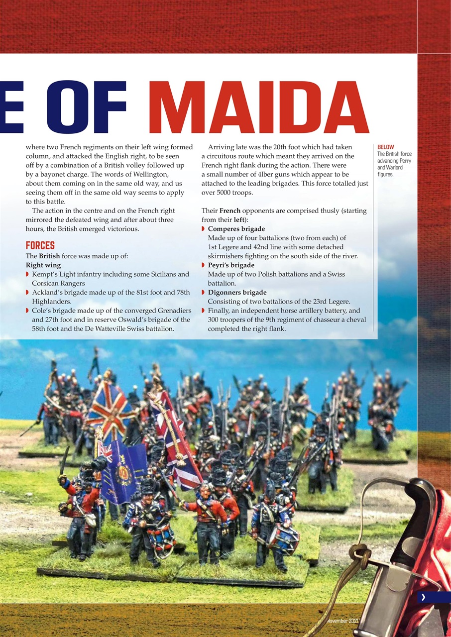 Miniature Wargames Preview Pages