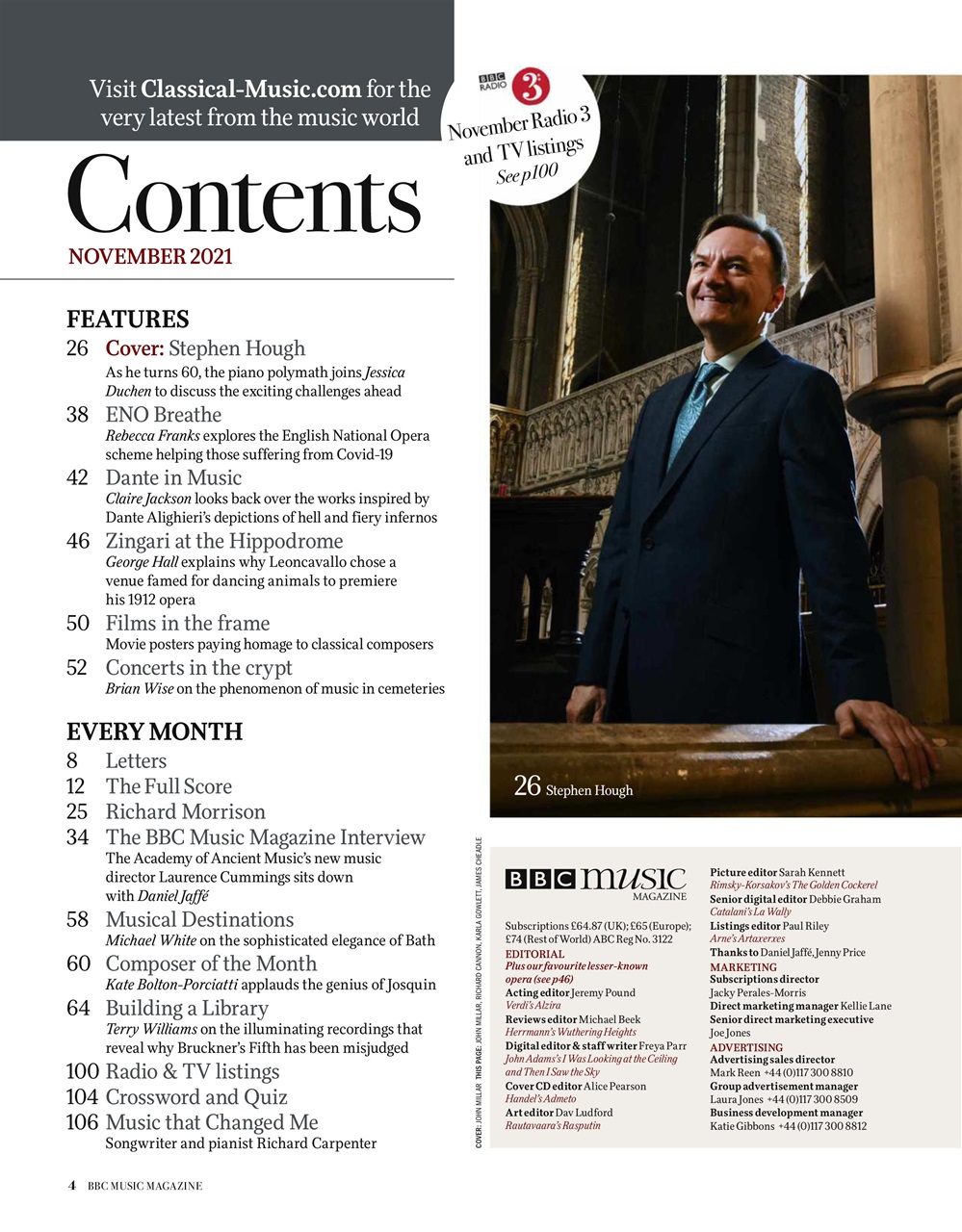 BBC Music Magazine Preview Pages