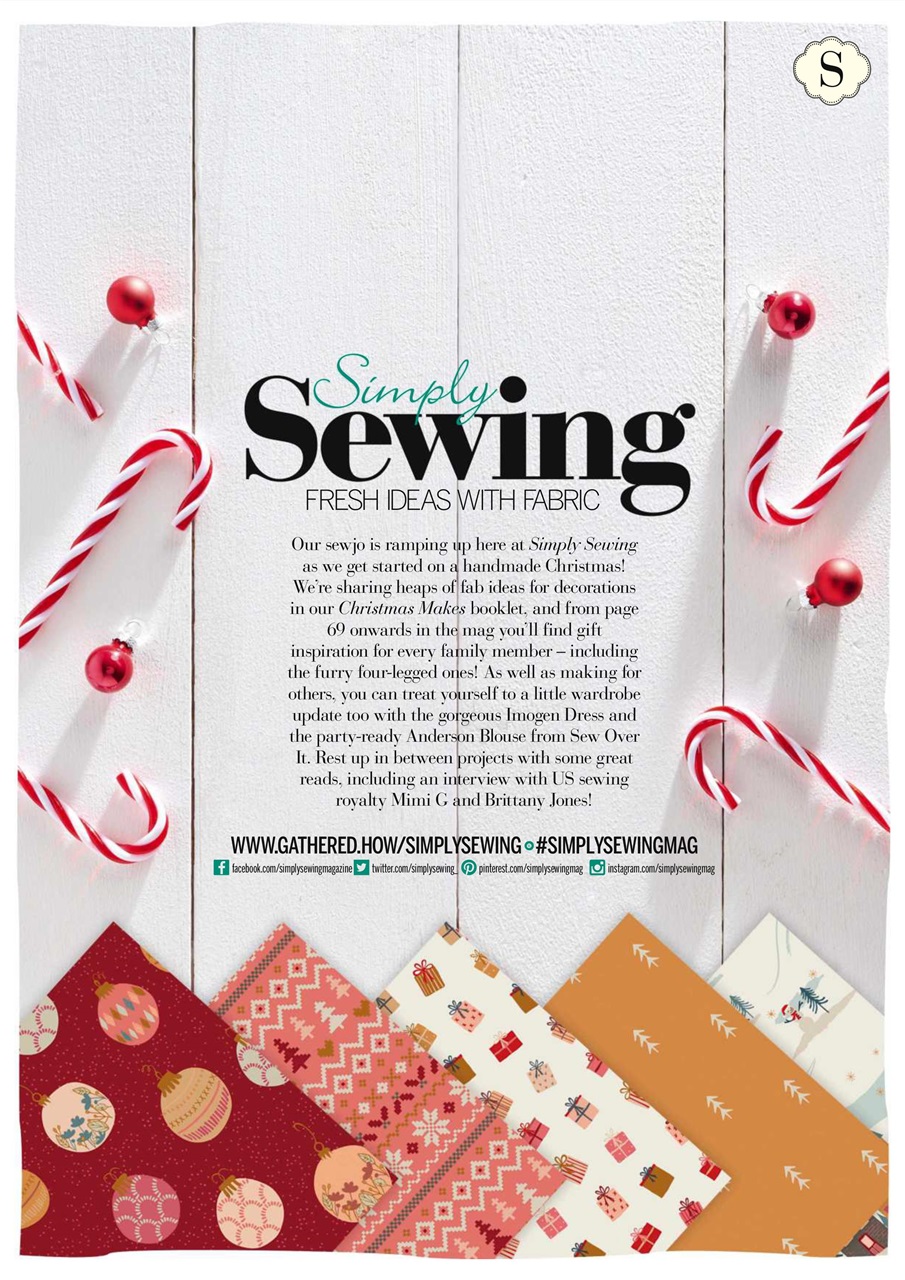 Simply Sewing Preview Pages