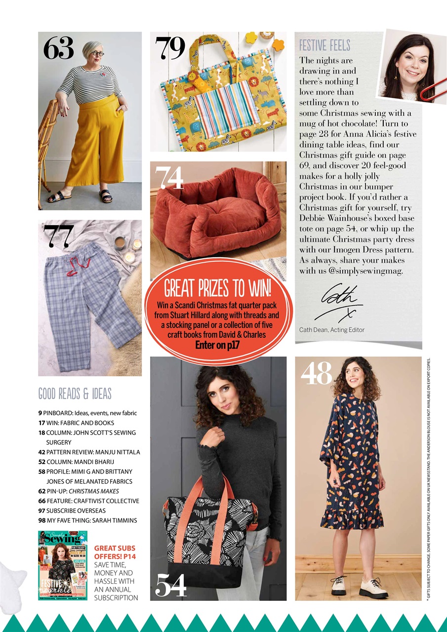 Simply Sewing Preview Pages