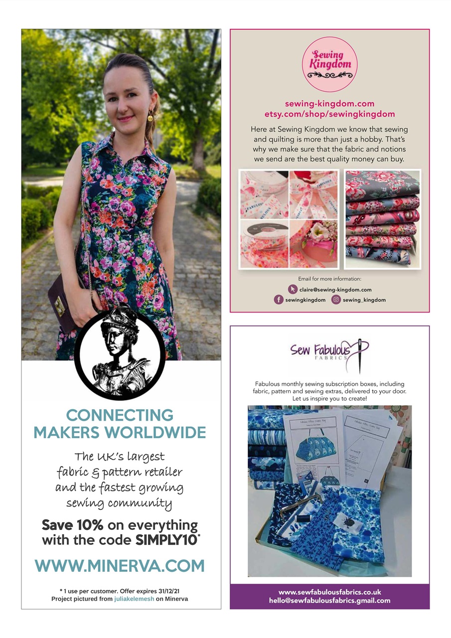 Simply Sewing Preview Pages