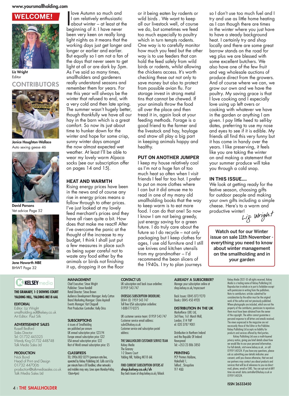 The Smallholder Preview Pages