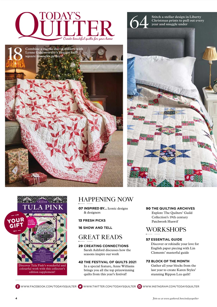 Today’s Quilter Preview Pages