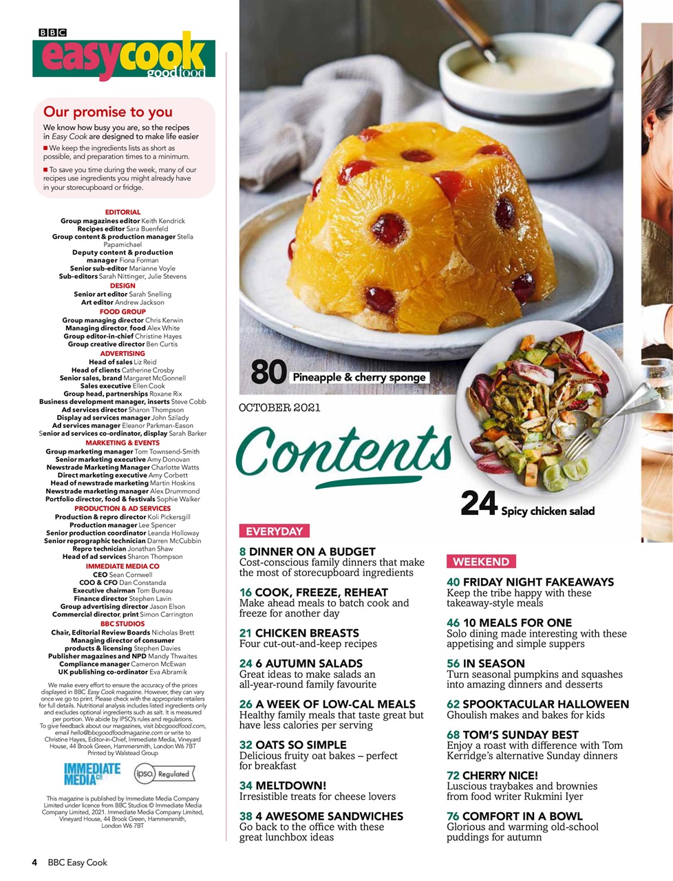 Easy Cook Magazine Preview Pages