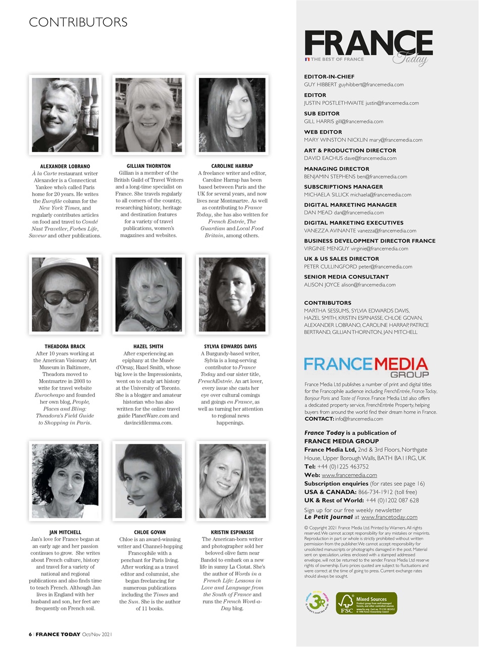 France Today Preview Pages