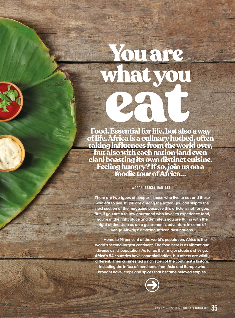 MSAFIRI – Kenya Airways Inflight Preview Pages