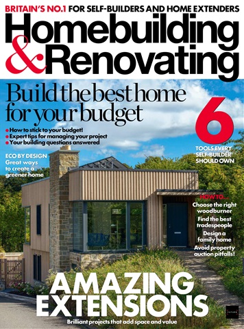 Homebuilding & Renovating Magazine issue November 2021