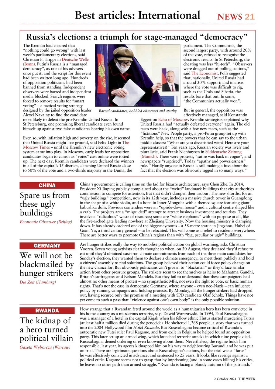 The Week Preview Pages