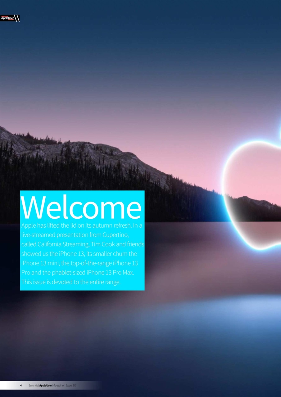 Essential Apple User Preview Pages