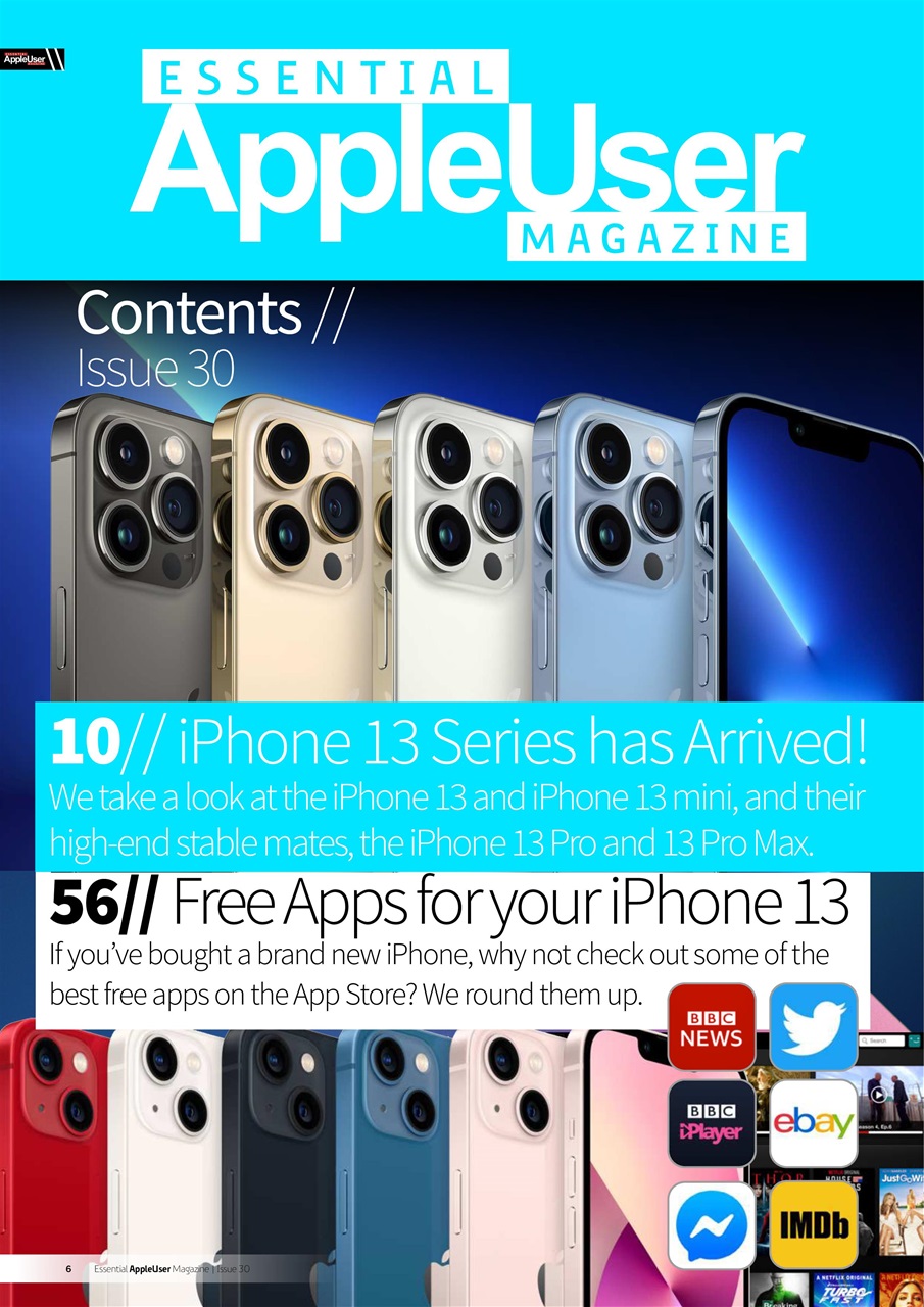 Essential Apple User Preview Pages